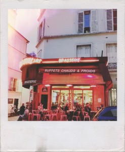 Cafetería de la película Amelie. Guía de viaje de París.