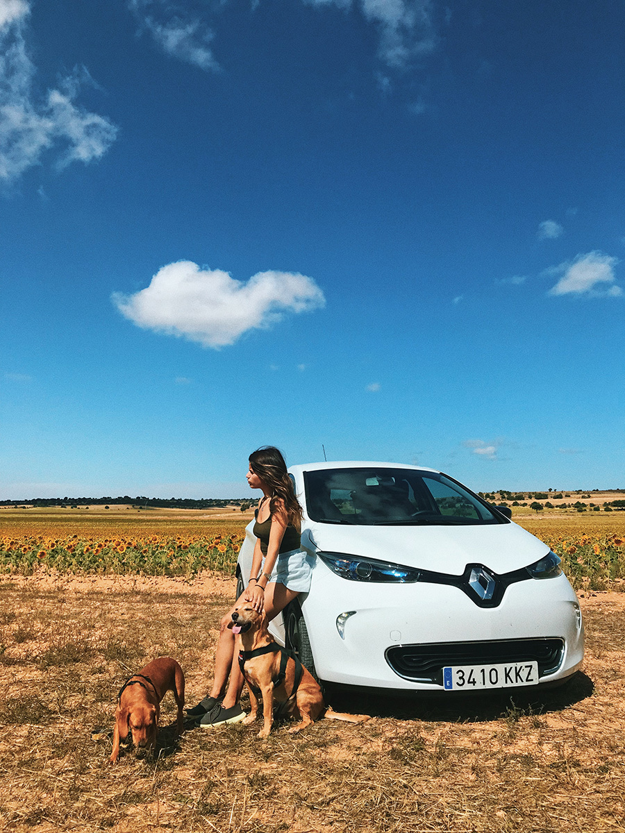 Review Viaje en Coche eléctrico Renault Zoe por Cuenca