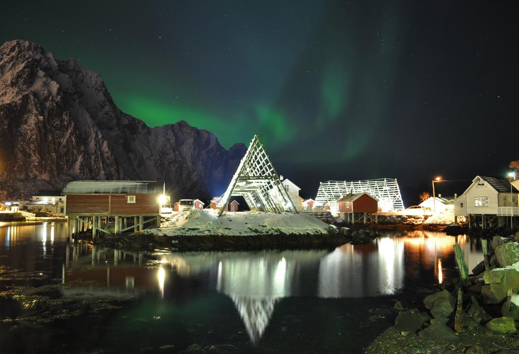 auroras boreales noruega viaje hoteles viajes veganos