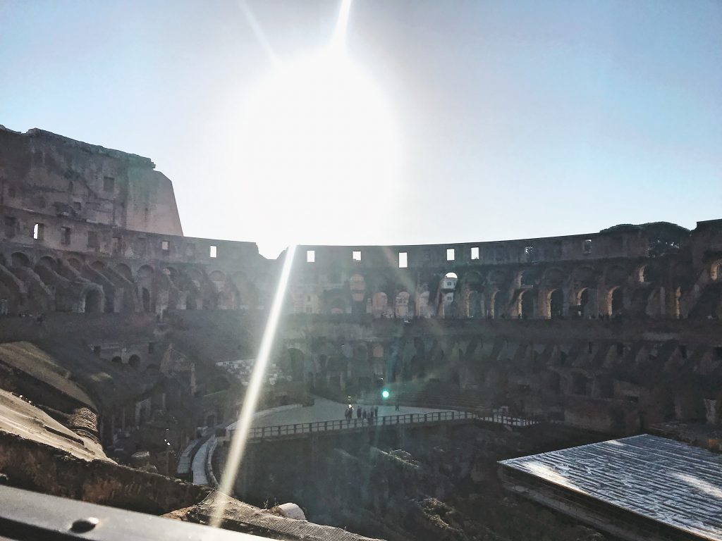 Interior del Coliseo Romano