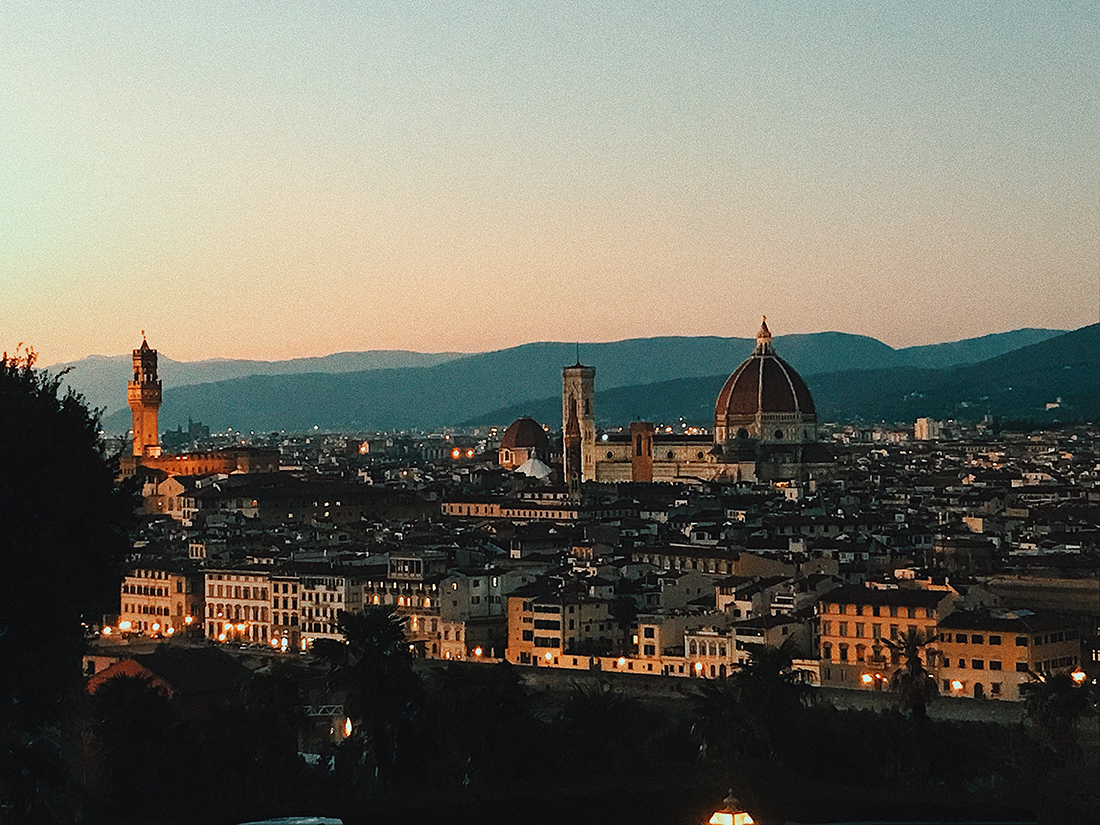Mirador de Piazzale Michelangelo, qué ver en Florencia.