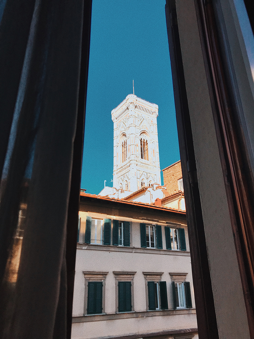 Vistas a Santa María di Fiore desde el Hotel.