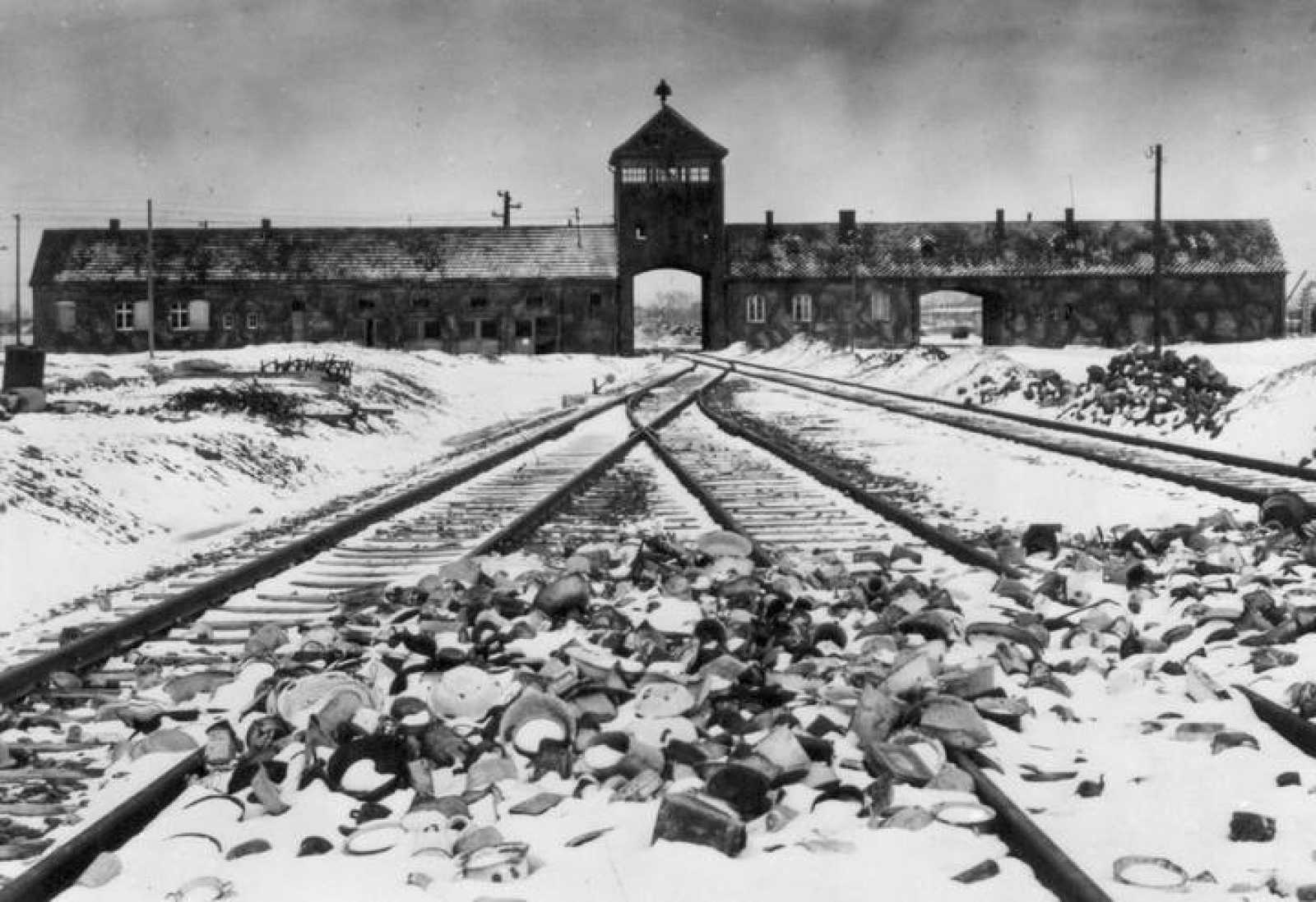 Campo de concentración Auschwitz-Birkenau en Cracovia. Fotos antiguas.