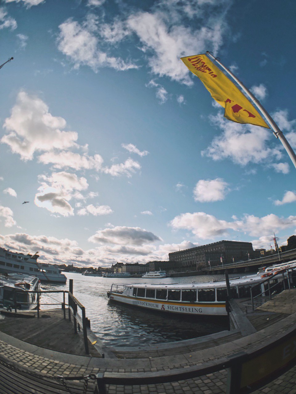 Salida de barcos turísticos. Estocolmo, guía de viajes.