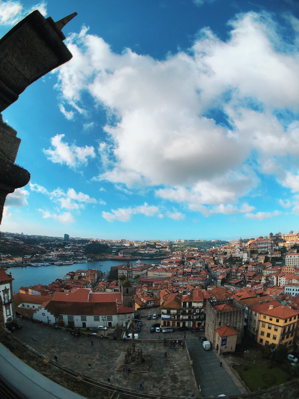 Panorámica de Oporto desde la torre de Sé do Porto.