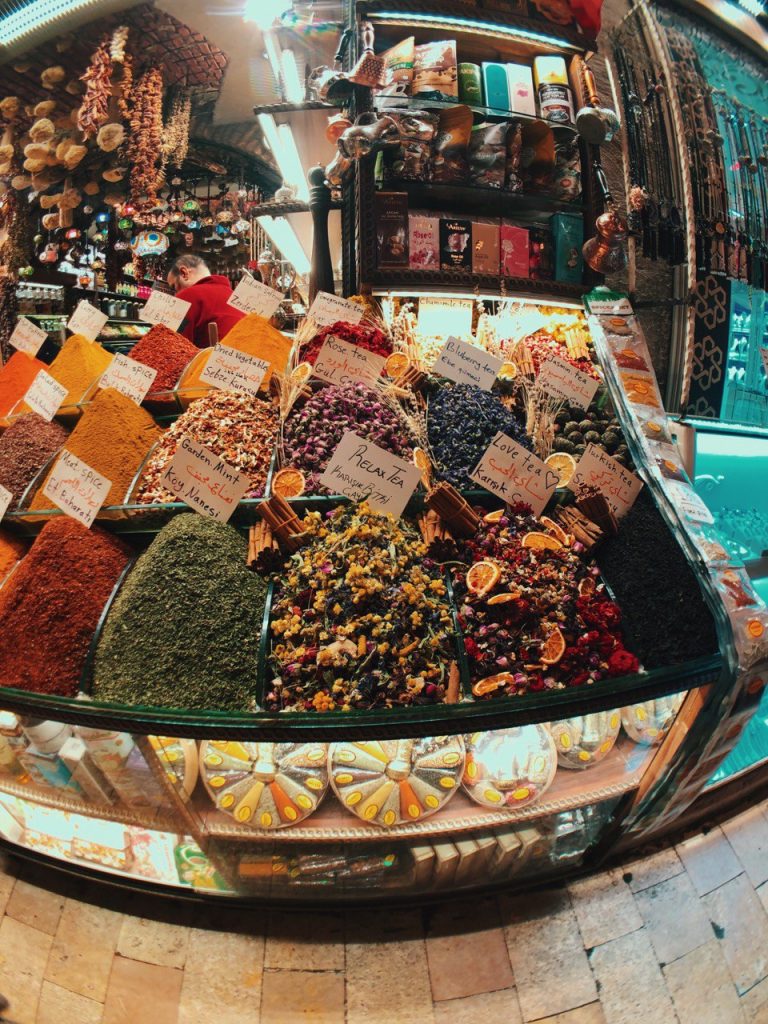 Bazar de las especias, Estambul. Guía de viajes.