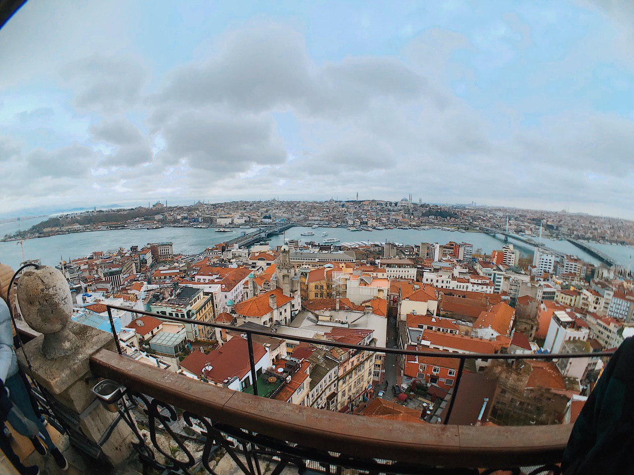 Panorámica, vistas desde la Torre Gálata. Qué hacer en Estambul.
