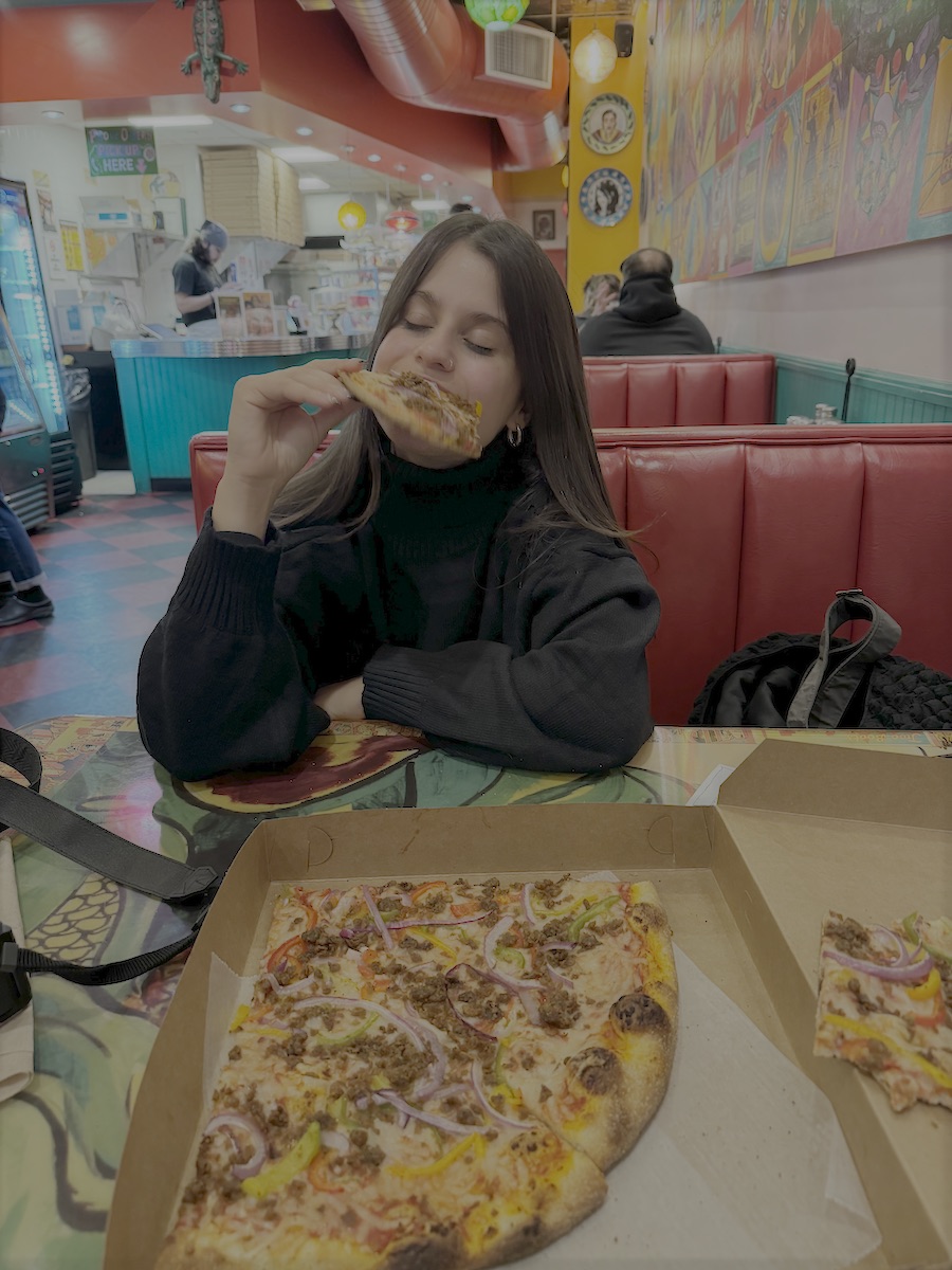 Two boots Nueva York: pizzas veganas en slice